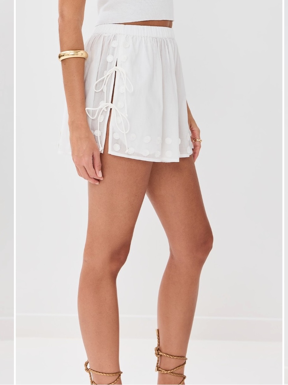 Ulla Johnson Nima Open Side Short Coverup